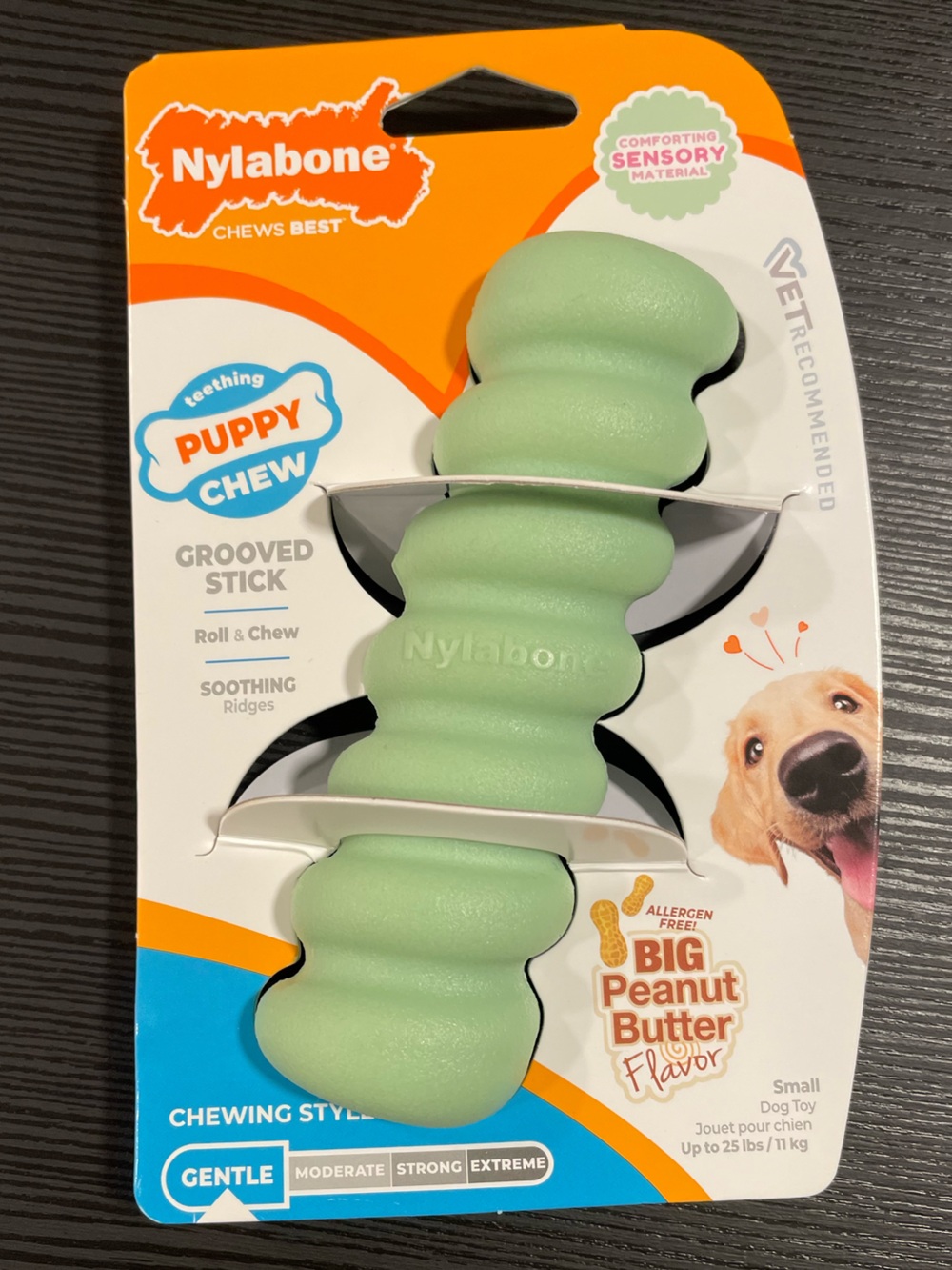 Nylabone Puppy Chew Grooved Stick